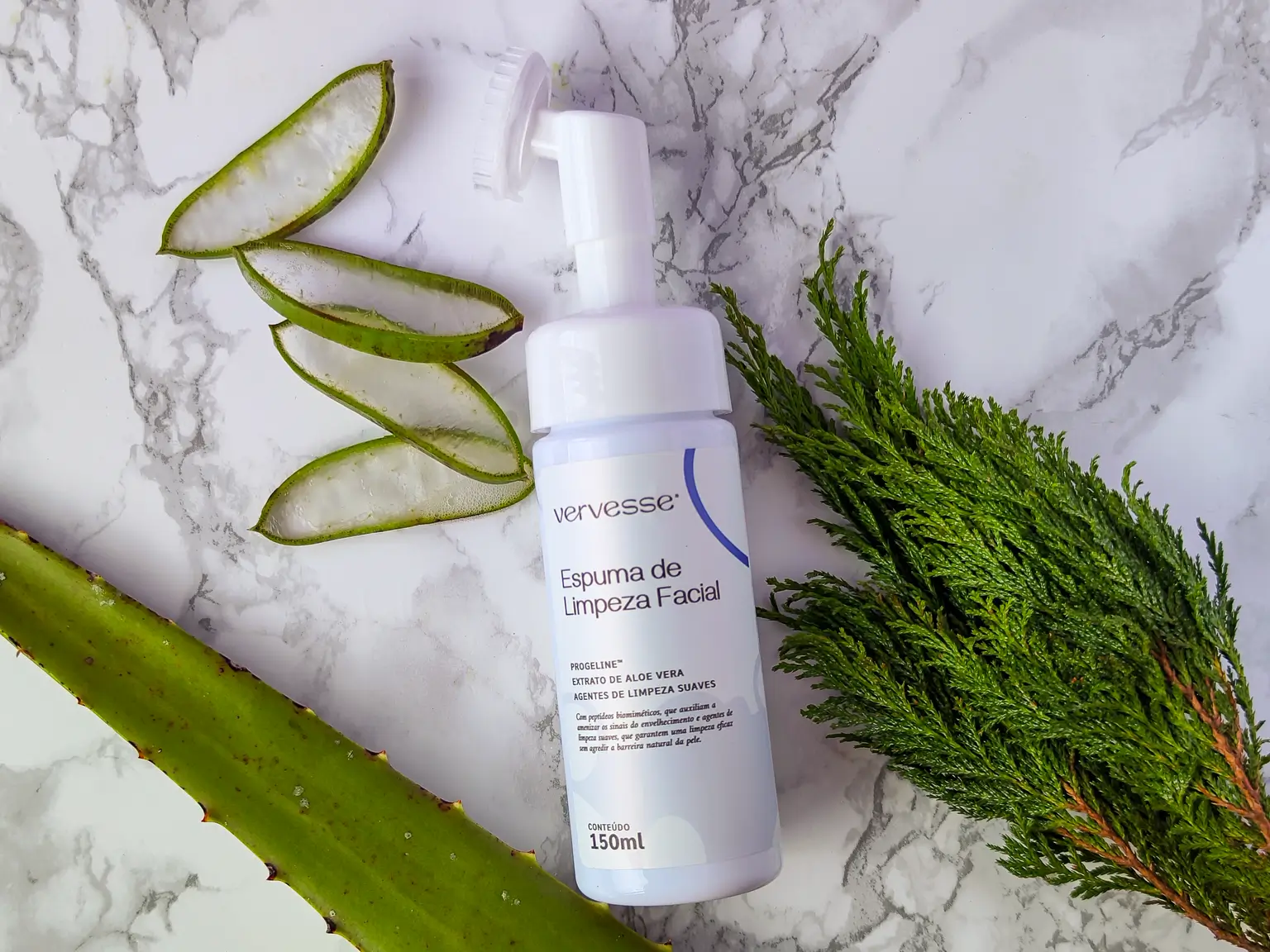 Espuma de Limpeza Facial Vervesse